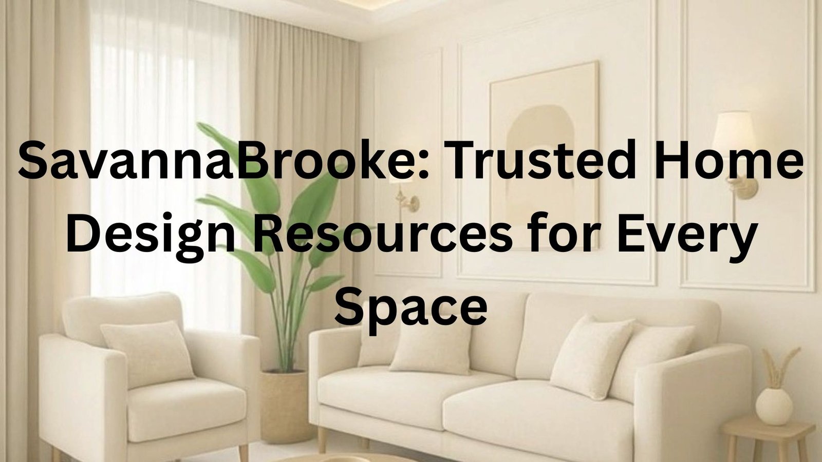 SavannaBrooke: Trusted Home Design Resources for Every Space
