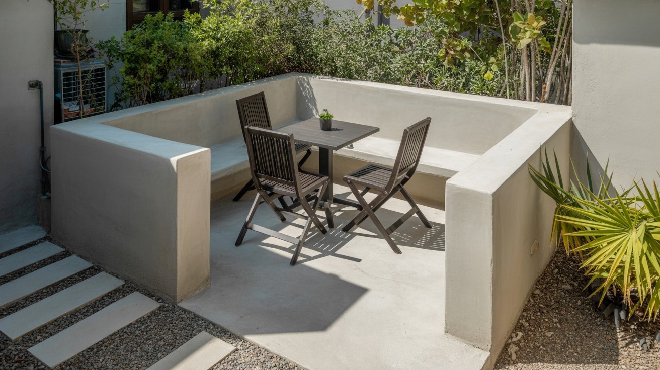 5. Downsized Patio Design