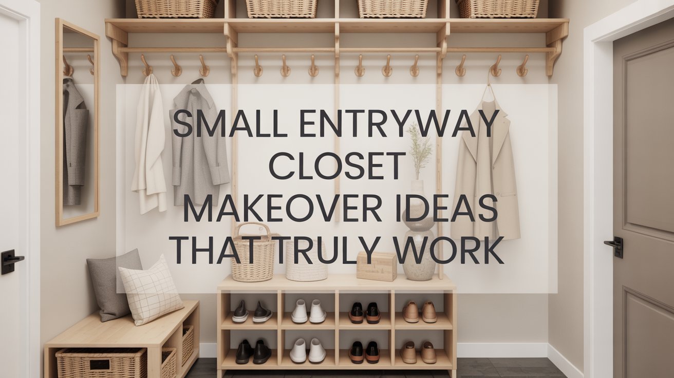 Small Entryway Closet Makeover Ideas That Truly Work